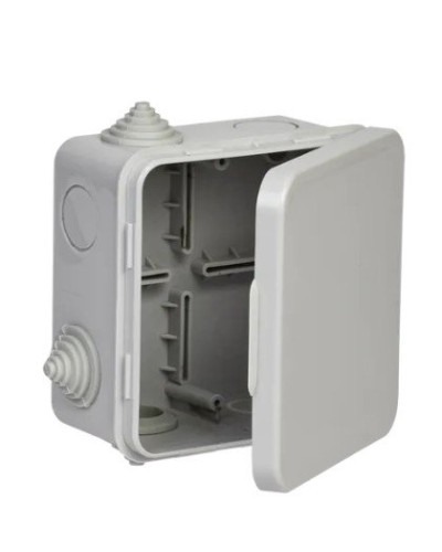 Коробка КМ 100х100х50 GENERICA (UKO31-100-100-050-K03-54G). Коробка распаячная для открытой проводки. GENERICA в Смоленске