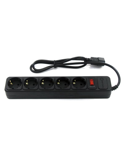 SP5B-110U. Сетевой фильтр 5 розеток, 1м, черный. 5bites в Смоленске