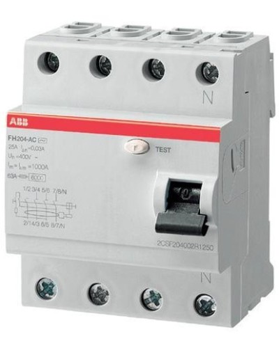 FH204 AC-40/0,03 (2CSF204004R1400). Выключатель дифференциального тока (УЗО). ABB в Смоленске