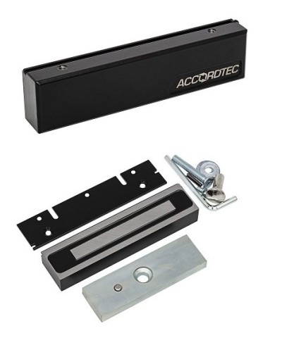 ML-200K-3 Premium Black с планкой. Замок электромагнитный. AccordTec в Смоленске