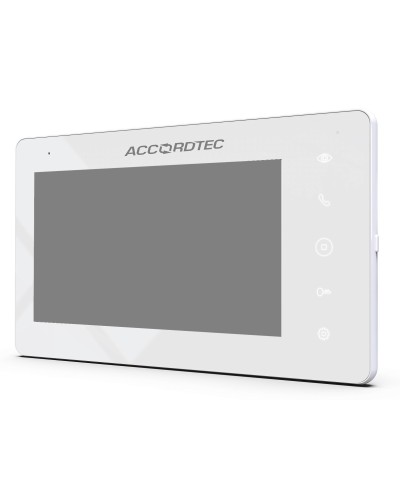 AT-VD710W WH. Монитор домофона цветной с функцией «свободные руки». AccordTec в Смоленске