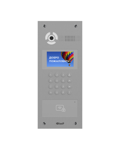 AA-07BD SILVER. Вызывная панель IP-домофона. BAS-IP в Смоленске
