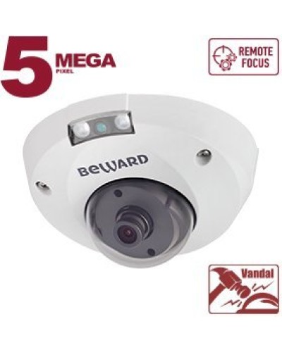 B5320DMR (3.6мм). Видеокамера IP купольная. Beward в Смоленске
