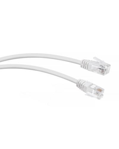 PC-TEL-RJ12-10m (7892c), белый. Патч-корд медный. CABEUS в Смоленске