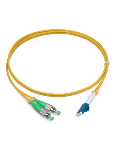 FOP(d)-9-FC/APC-LC/UPC-1,5m (8082c). Патч-корд оптический. CABEUS в Смоленске