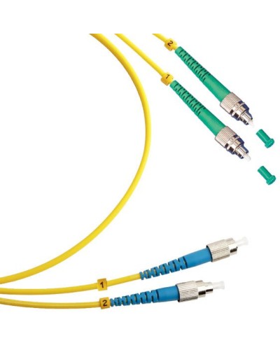 FOP(d)-9-FC/APC-FC/UPC-1m (8101c). Патч-корд оптический. CABEUS в Смоленске