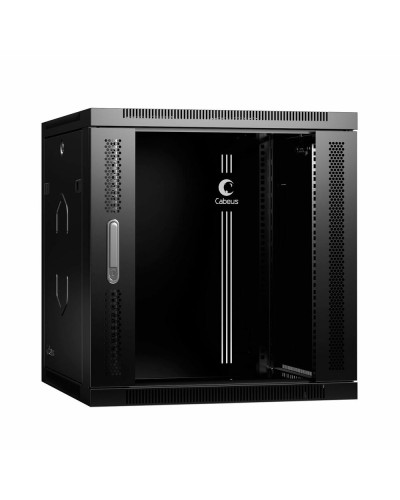 SH-05F-12U60/60-R-BK (10743c). Шкаф телекоммуникационный 19 настенный 12U. CABEUS в Смоленске