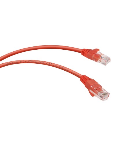 PC-UTP-RJ45-Cat.6-0.3m-RD (8689c), красный. Патч-корд медный. CABEUS в Смоленске