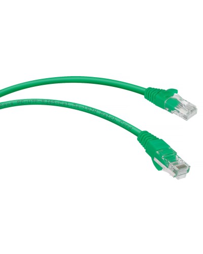PC-UTP-RJ45-Cat.5e-0.3m-GN-LSZH (9503c), зелёный. Патч-корд медный. CABEUS в Смоленске