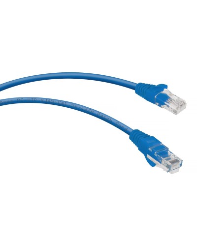 PC-UTP-RJ45-Cat.5e-0.3m-BL-LSZH (9527c), синий. Патч-корд медный. CABEUS в Смоленске