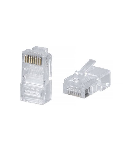 8P8C (100 шт) (7009c). Разъем RJ-45. CABEUS в Смоленске