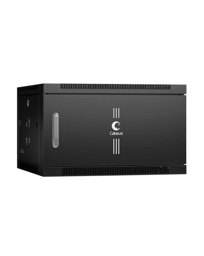 SH-05F-6U60/45m-BK (8599c). Шкаф телекоммуникационный 19 настенный 6U. CABEUS в Смоленске