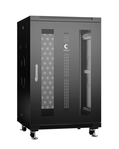 ND-05C-18U60/100-BK (8531c). Шкаф телекоммуникационный 19 напольный 18U. CABEUS в Смоленске