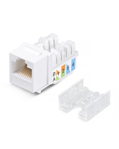 KJ-RJ45-Cat.6-90-SW (10071c): Вставка Keystone Jack RJ-45 в Смоленске