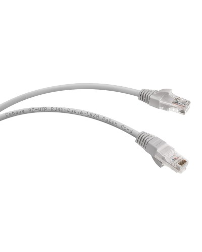 PC-UTP-RJ45-Cat.6-1.5m-LSZH (8878c), серый. Патч-корд медный. CABEUS в Смоленске