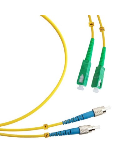 FOP(d)-9-SC/APC-FC/UPC-3m (8124c). Патч-корд оптический. CABEUS в Смоленске