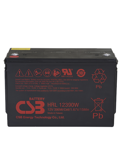CSB HRL 12390W. Аккумулятор герметичный свинцово-кислотный. CSB в Смоленске