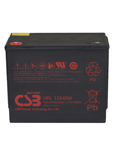 CSB HRL 12540W FR. Аккумулятор герметичный свинцово-кислотный. CSB в Смоленске