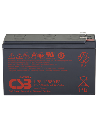 CSB UPS 12580. Аккумулятор герметичный свинцово-кислотный. CSB в Смоленске