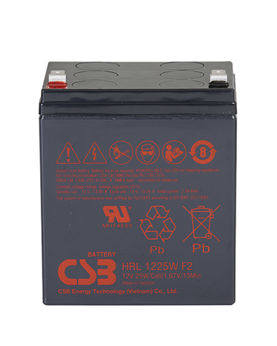 CSB HRL 1225W FR. Аккумулятор герметичный свинцово-кислотный. CSB в Смоленске