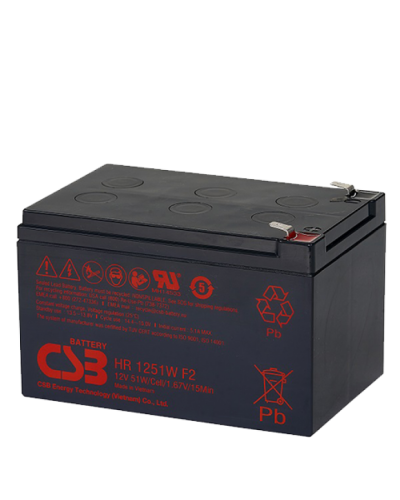 CSB HR 1251W. Аккумулятор герметичный свинцово-кислотный. CSB в Смоленске