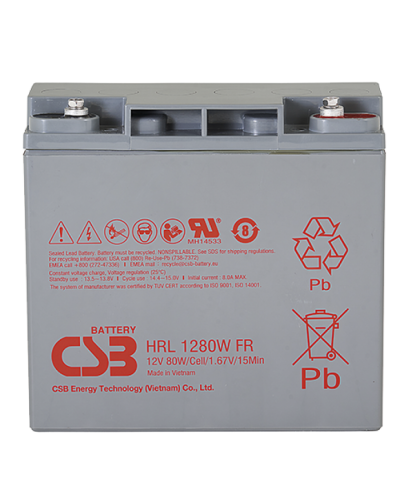CSB HRL 12280W FR. Аккумулятор герметичный свинцово-кислотный. CSB в Смоленске