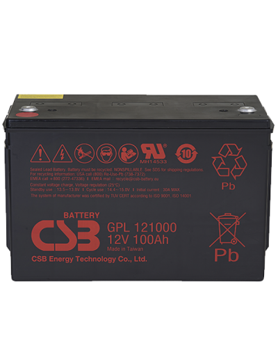 CSB GPL 121000. Аккумулятор герметичный свинцово-кислотный. CSB в Смоленске