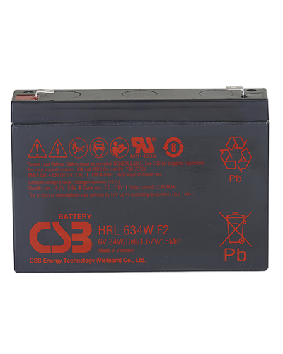 CSB HRL 634W FR. Аккумулятор герметичный свинцово-кислотный. CSB в Смоленске