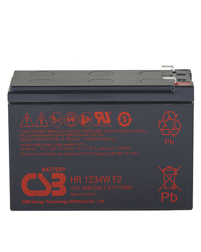 CSB HR 1234W. Аккумулятор герметичный свинцово-кислотный. CSB в Смоленске