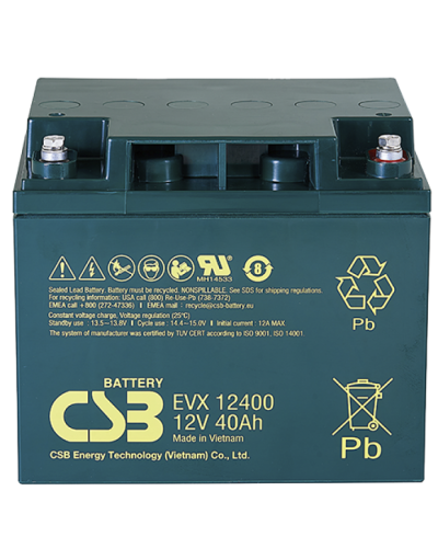 CSB EVX 12400. Аккумулятор герметичный свинцово-кислотный. CSB в Смоленске