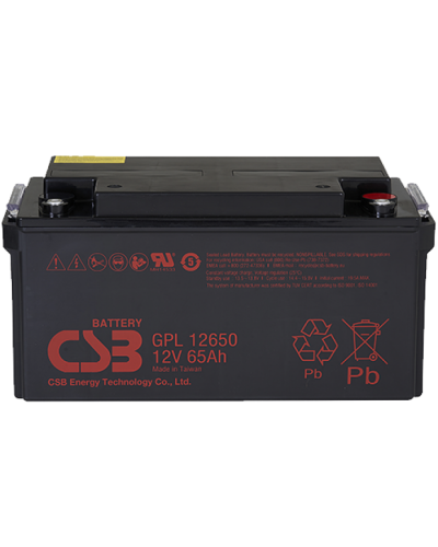 CSB GPL 12650. Аккумулятор герметичный свинцово-кислотный. CSB в Смоленске