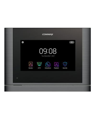 CDV-704MF/VZ (темное серебро). Монитор видеодомофона цветной. Commax в Смоленске