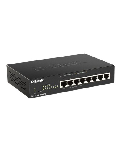 DGS-1100-08PLV2/A1A. Коммутатор. D-Link в Смоленске