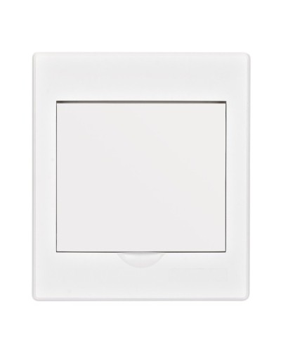Корпус ЩРН-П 4 модуля IP41 навесной белая дверь (31084DEK). Корпус пластиковый. DEKraft в Смоленске