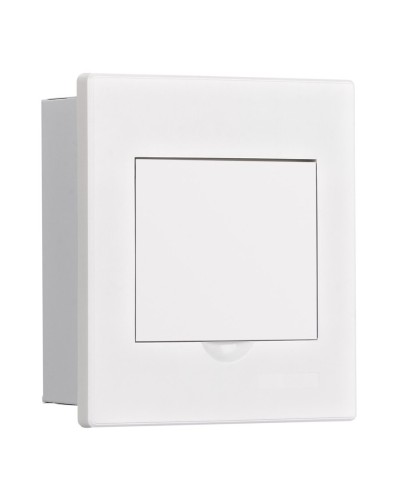 Корпус ЩРВ-М 4 модуля IP41 встраиваемый белая дверь (31100DEK). Корпус пластиковый. DEKraft в Смоленске