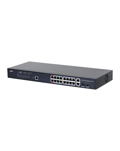 DH-PFS4218-16GT-130. Сетевой PoE коммутатор . Dahua в Смоленске