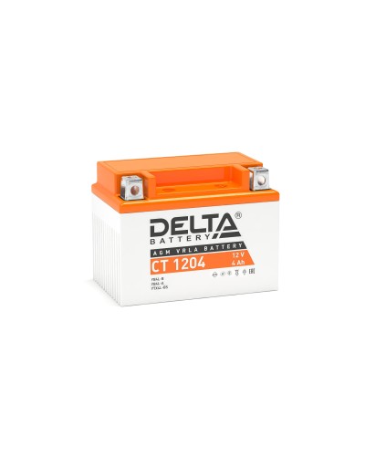 Delta CT 1204. Аккумулятор герметичный свинцово-кислотный стартерный. Delta в Смоленске