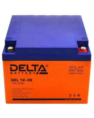 Delta GEL 12-26. Аккумулятор герметичный свинцово-кислотный. Delta в Смоленске