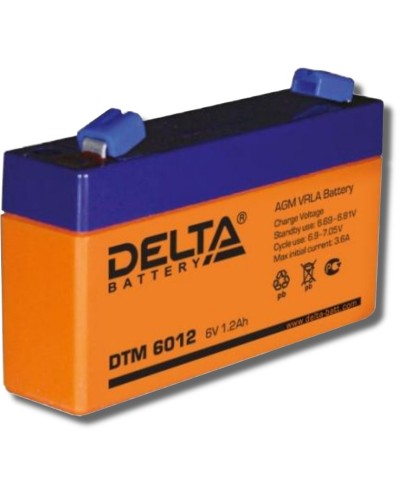Delta DTM 6012. Аккумулятор герметичный свинцово-кислотный. Delta в Смоленске
