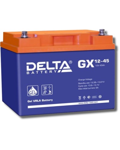 Delta GX 12-45. Аккумулятор герметичный свинцово-кислотный. Delta в Смоленске