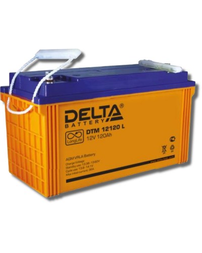 Delta DTM 12120 L. Аккумулятор герметичный свинцово-кислотный. Delta в Смоленске