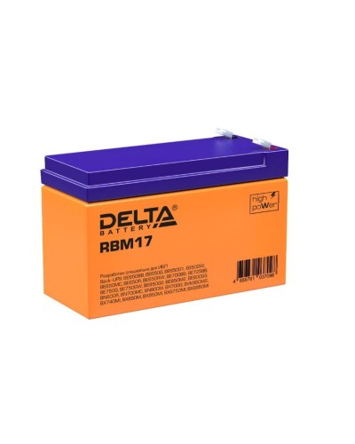 Delta RBM17. Аккумулятор для ИБП APC. Delta в Смоленске