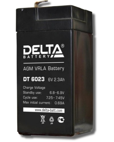 Delta DT 6023. Аккумулятор герметичный свинцово-кислотный. Delta в Смоленске