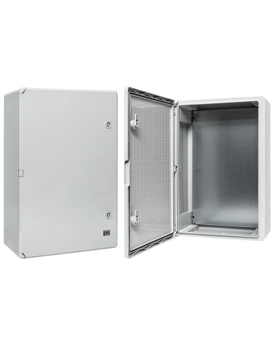 Бокс пластиковый с монтажной платой 600х400х200 IP65 PROxima (PB65MP008). Бокс пластиковый антивандальный. EKF в Смоленске