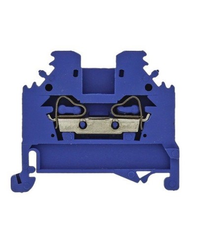 JXB-S-2.5 2-проводная, синяя (plc-jxb-s-2.5b). Колодка клеммная пружинная. EKF в Смоленске