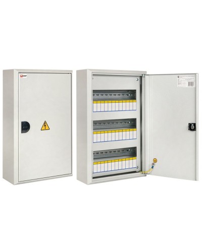 ЩРН-36 пласт. замок (480х300х120) IP31 PROxima (mb21-36n). Щит распределительный навесной. EKF в Смоленске