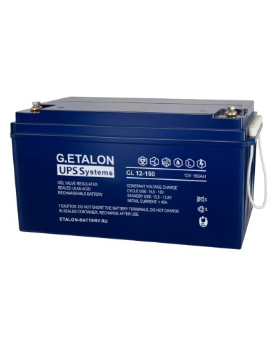 G.ETALON GL 12-150. Аккумулятор герметичный свинцово-кислотный. ETALON в Смоленске