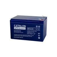 C.ETALON CHR 12-12. Аккумулятор герметичный свинцово-кислотный. ETALON