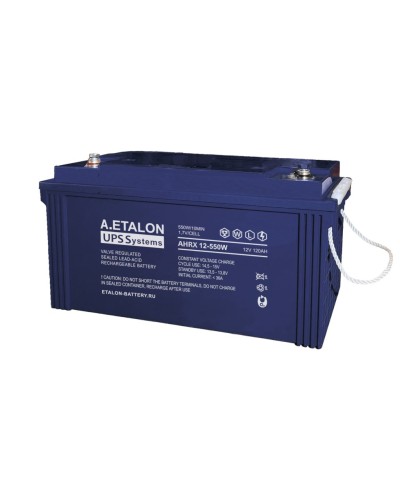 A.ETALON AHRX 12-550W (120). Аккумулятор герметичный свинцово-кислотный. ETALON в Смоленске