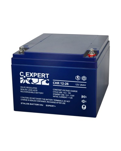 C.EXPERT CHR 12-26. Аккумулятор герметичный свинцово-кислотный. EXPERT в Смоленске